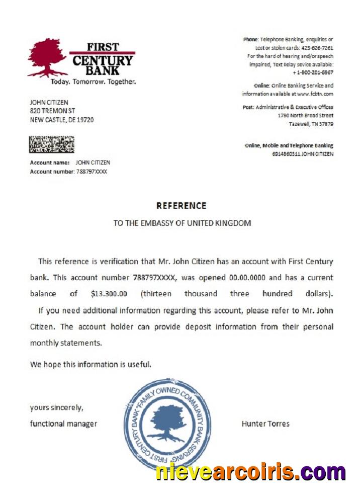 USA First Century reference